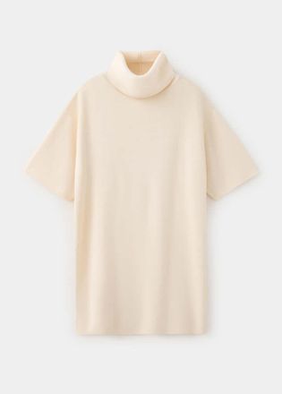 Mango Abito maglia collo risvolto grezzo - Donna - XS - MANGO