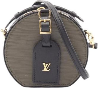 Louis Vuitton Pre-owned Mini Boite Chapeau Epi 2way Bag - - Pre-owned - Donna - Verde - ONE SIZE