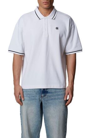 Good For Nothing Oversized Polo in White at Nordstrom, Size Xx-Large