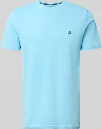 Christian Berg T-Shirt aus Baumwolle mit Rundhalsausschnitt in Ocean, Gr&ouml;&szlig;e 3XL