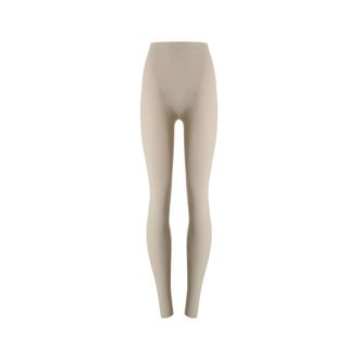 Wolford Broeken, Dames, Beige, S, Wol, Leggings met volledige lengte