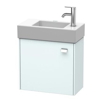 Duravit M&oacute;dulo Mural Duravit Brioso 48,4 X 23,9 Cm, 1 Puerta, Con Bisagra A La Izquierda, Para Lavabo Vero Air 072450, Color (frente/cuerpo): Decoraci&oacute;n Azul 