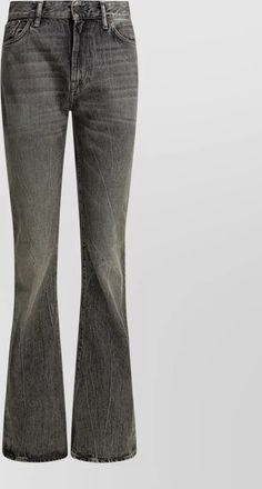 Acne Studios gothik 2025 flared denim five pocket trousers