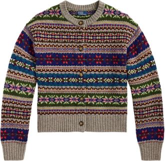 Polo Ralph Lauren Cardigan Fair Isle - Toni neutri