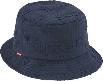 SUPREME SS26 Monogram Gingham Crusher Navy SUP-SS26-1052-NVY