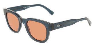 Lacoste L6023SRG 410 Mens Sunglasses Blue Size 49