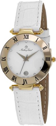 Mathey-Tissot Womens Coupole White Dial Watch