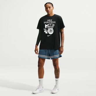 Nike Womens Crossover Dri-FIT 5 Basketball Shorts in Blue | FV8505-438