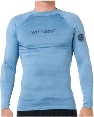 Rip Curl Dawn Patrol UPF Perf L/S Lycra f&uuml;r Herren | blau