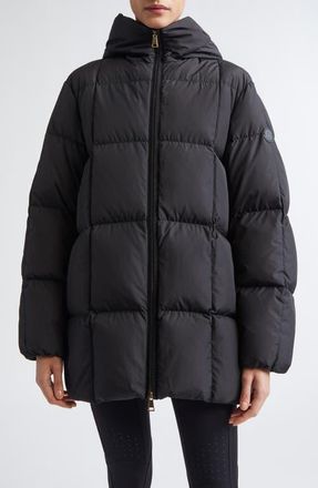 Moncler Darbon Down Puffer Jacket in Black at Nordstrom, Size 0