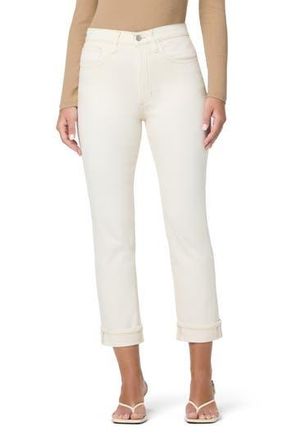 Joe's The OG High Waist Ankle Slim Straight Leg Jeans in Ecru at Nordstrom Rack, Size 25