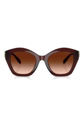 Coach Occhiali da sole cat-eye - Marrone