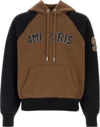 Ami Ami Brown Cotton Sweatshirt