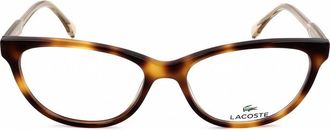 Lacoste Ladies Brown Butterfly Eyeglass Frames L2850