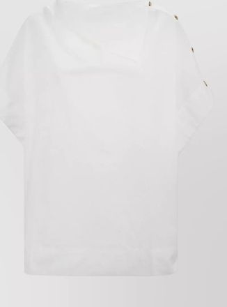 SOEUR issa organic cotton boat neck top