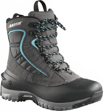 Baffin Womens Sage Boots In Charcoal/teal