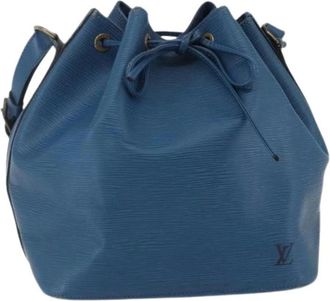 Louis Vuitton Pre-owned Bucket Bags, female, Blue, Size: ONE SIZE Pre-owned Bucket Bag