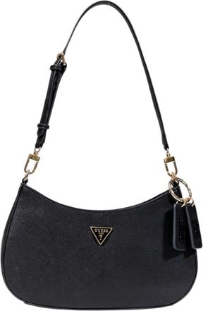 Guess Borsa a spalla Noelle II con zip superiore - - Bags - Donna - Nero - ONE SIZE