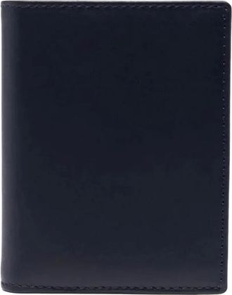 Comme Des Gar&ccedil;ons portemonnee van leer - Blauw