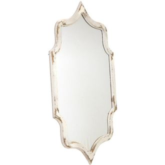 Wanderlust Deco Espejo De Pared De Metal Acabado Envejecido 60x3x118