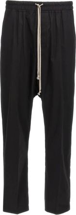 Rick Owens Pantaloni con coulisse - Nero