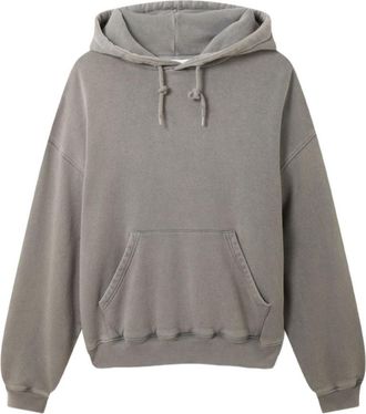 Axel Arigato Grey Cotton Logo Hoodie