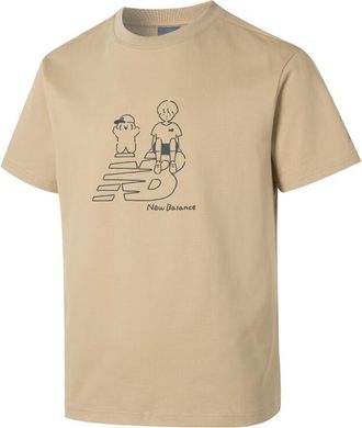 New Balance x Noritake Graphic T-Shirt Asia Sizing Beige AMT42337-INC