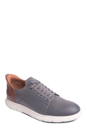 Marc Joseph New York Newbury Street Hands Free Technology Lightweight Leather Sneaker in Grey Napa Leather at Nordstrom, Size 11.5
