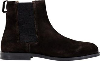 Calvin Klein Suede Leather Chelsea Mens Boots