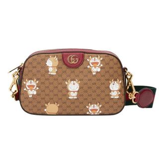 Gucci (WMNS) Gucci x Doraemon Small Shoulder Bag Ebony Beige 574886-2TTBG-9796