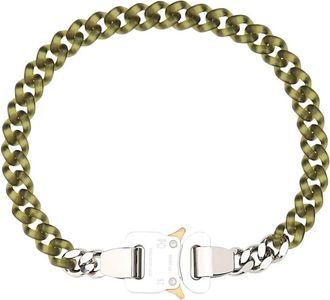 Alyx Buckle Chain Necklace - Heren - Kettingen - Groen - ONE Size - Accessoires