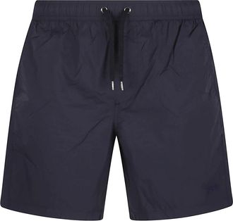 Herno Blauwe zwemkleding voor mannen - Heren - Strandmode - Blauw - M - Katoen - Badmode