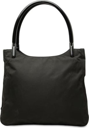 Prada Pre-owned Prada Tessuto Resin Handle Tote Ladies KVOXZNF3HKYB4566