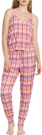 Honeydew Intimates All American Jersey Pajamas in Madras at Nordstrom, Size X-Small