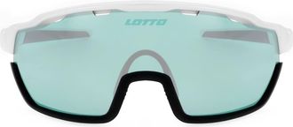 Lotto Sun Shield Goggles in White Black Matte at Nordstrom