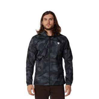 Fox Mens Fox Head Camo Bike Windbreaker Black XL
