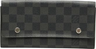 Louis Vuitton Black Pvc Coin Purse/Coin Case (Pre-Owned)