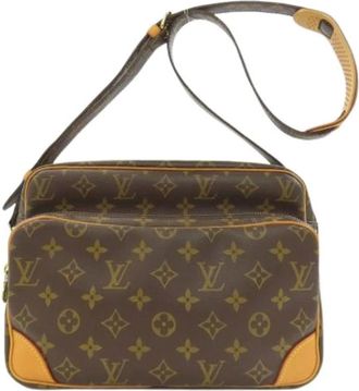 Louis Vuitton Pre-owned Cross Body Bags, female, Brown, Size: ONE SIZE Pre-owned Monogram Shoulder Bag