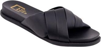 Shushop Chelsea Slide Sandal in Black at Nordstrom, Size 6.5