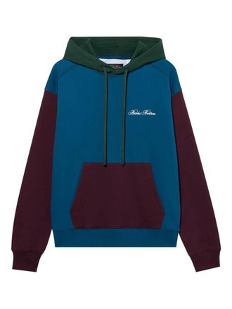 Brooks Brothers Felpa con logo ricamato - Blu