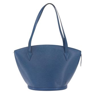 Louis Vuitton Saint Jacques Epi Leather Blue Leather Handbag (Pre-Owned)