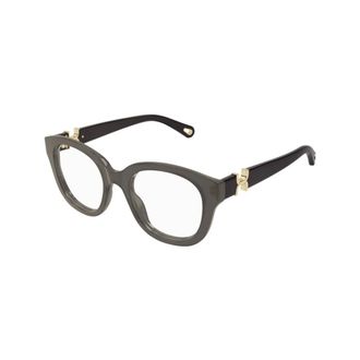 Chlo&eacute; Glasses, female, Gray, 51 MM, Panthos Frame