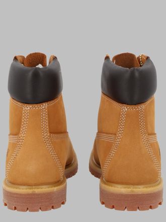 Timberland Waterproof Lace-Up Leather Boots - Beige