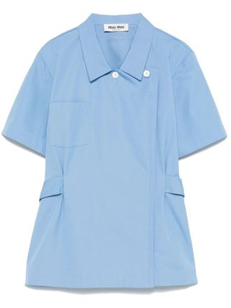 Miu Miu Canvas Shirt