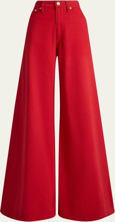 Ralph Lauren Collection Collen Wide-Leg Jeans