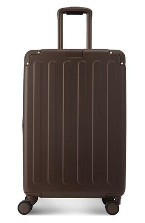 Hedgren Nostos Matte Medium Spinner Suitcase in Espresso at Nordstrom