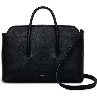 Radley London Grainger Way Medium Satchel Bag in Black at Nordstrom Rack