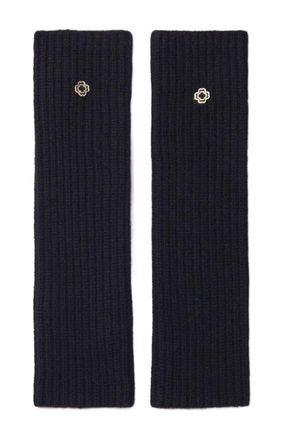 Maje Wool and cashmere mittens in Black at Nordstrom