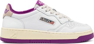 Autry Womens Medalist Leather Sneakers