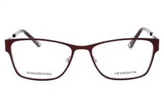 Liz Claiborne L665 Eyeglasses - Burgundy